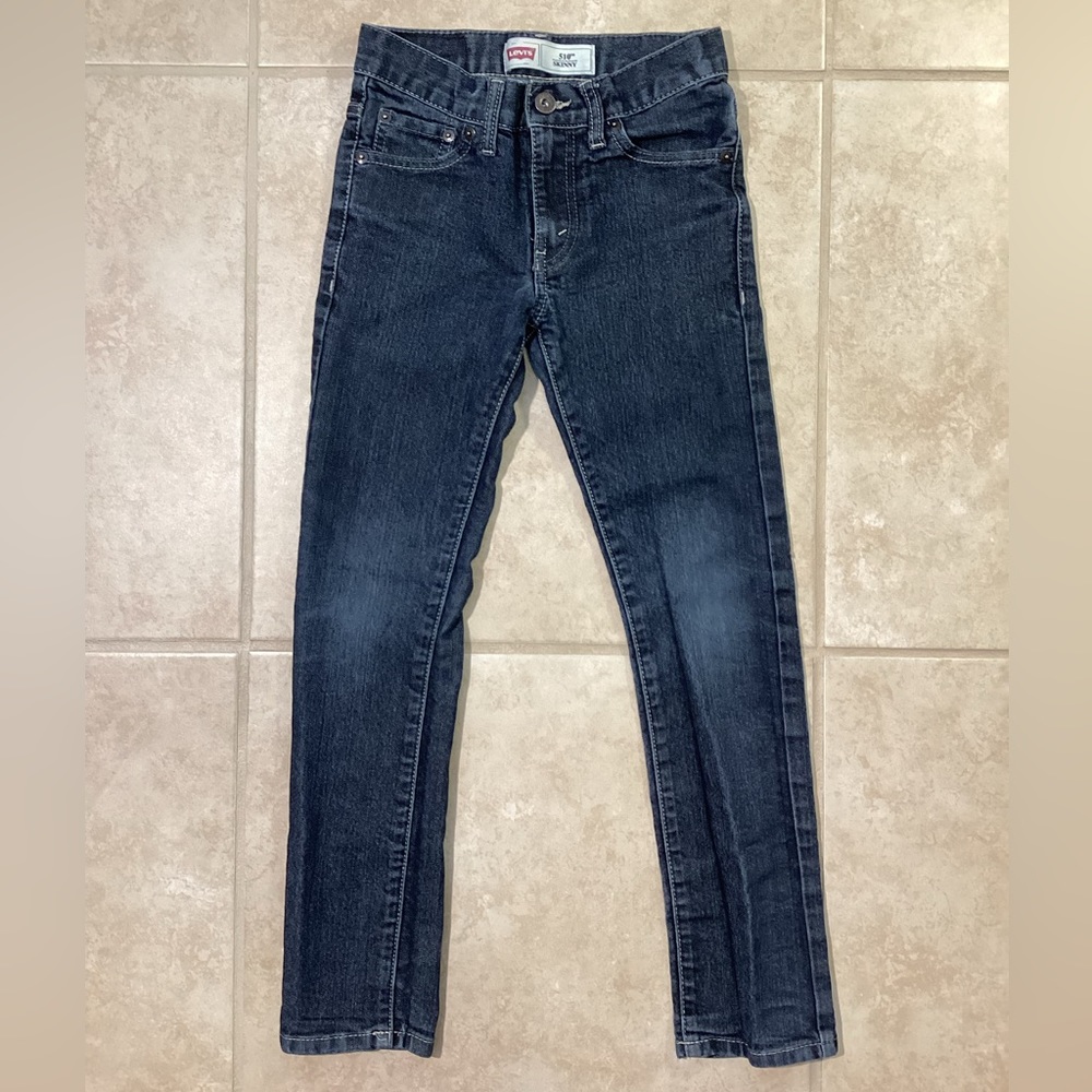 Levis 510 Size 10 Regular Blue Jeans